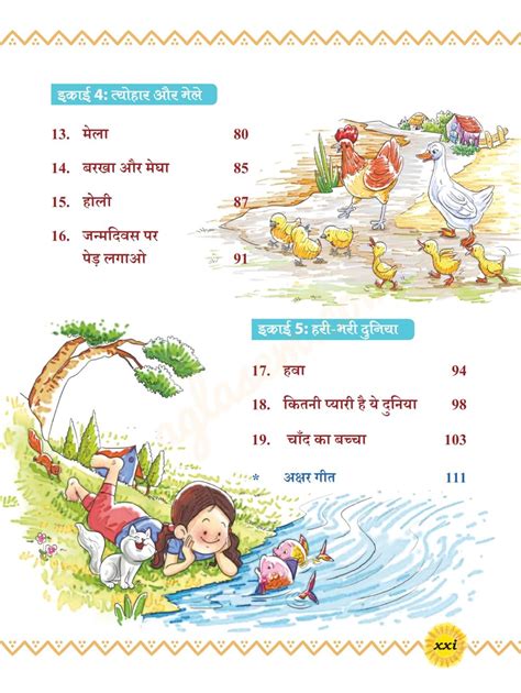 Class 1 Hindi Book