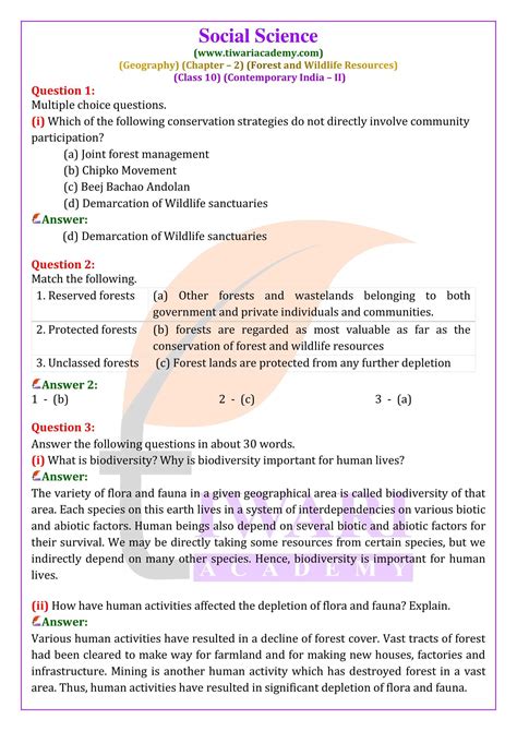 Class 10 Ch 2 Geography Notes