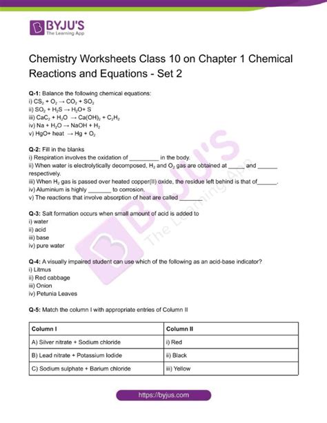 Class 10 Chemistry Chapter 1 Mcqs