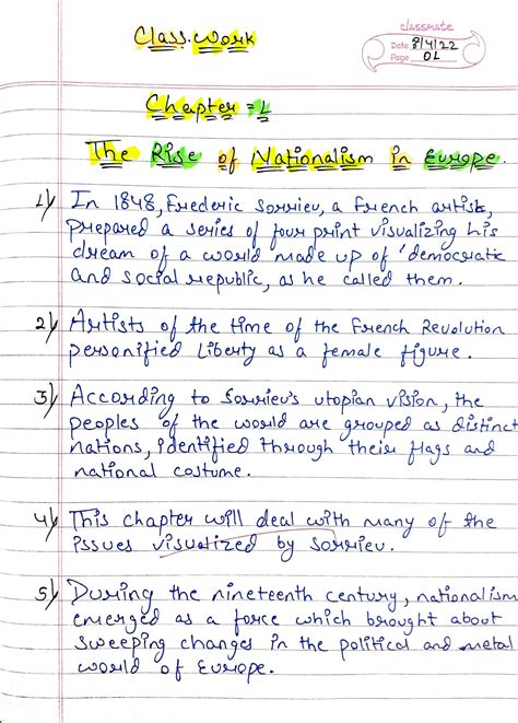 Class 10th History Chapter 1 Pdf