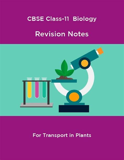 class 11 biology notes transport in plants