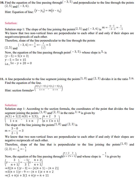 Class 11th Maths Chapter 10