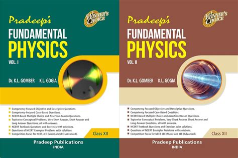 Class 12 Pradeep Fundamental Physics Volume 2