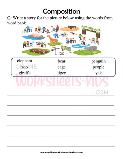 Class 2 Picture Composition Thepaintcollections Printable Picture Composition For Grade 1 - Printable Picture Composition For Grade 1