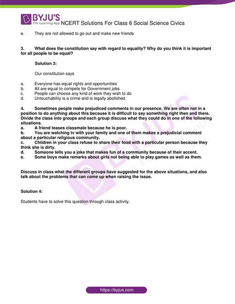 Class 6 Civics Chapter 2