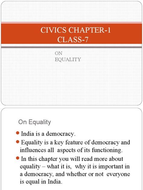 Class 7 Civics Chapter 1