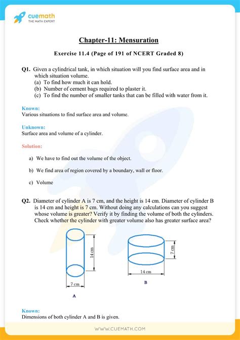 Class 8 Chapter 11 Maths