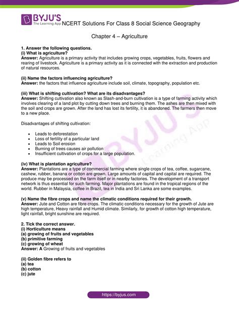 Class 8 Geography Chapter 4 Notes