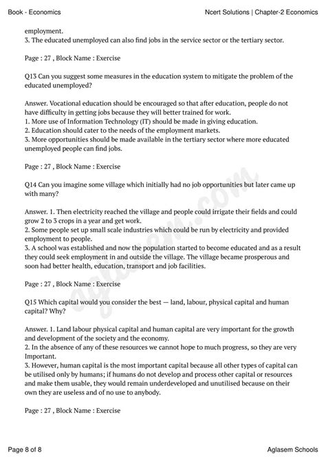 Class 9 Economics Chapter 2 Questions And Answers
