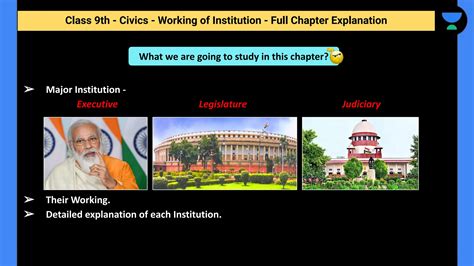 Class 9 Working Of Institution Notes