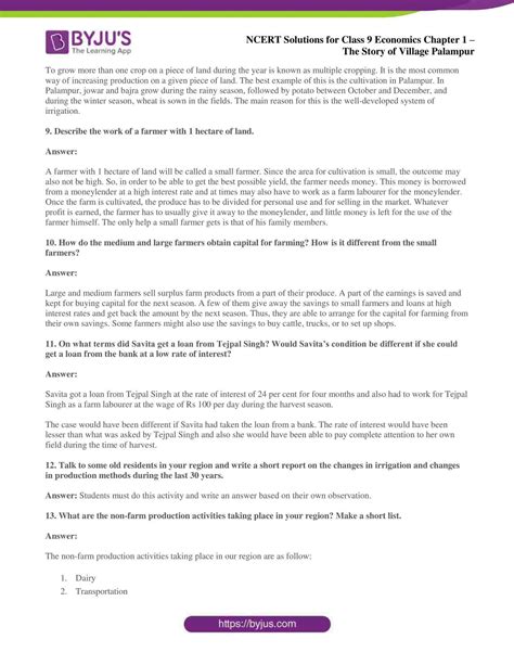 Class 9th Economics Chapter 1 Notes