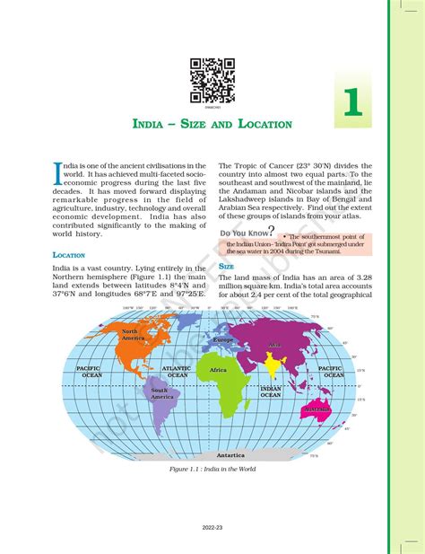 Class 9th Geography Chapter 1 Extra Questions