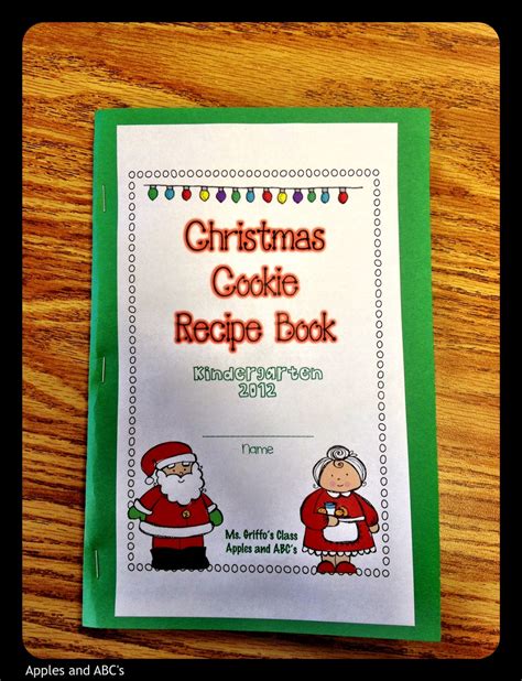 Class Holiday Cookbook Class Recipe Book By Primary Kindergarten Cookbook - Kindergarten Cookbook