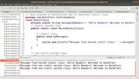 Class With Only Static Methods