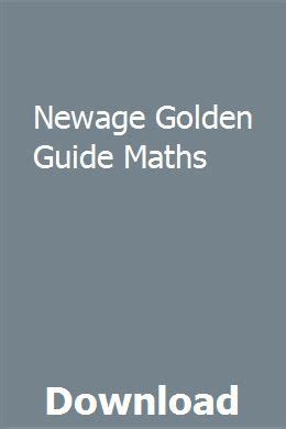 Download Class 7 Newage Golden Guide 