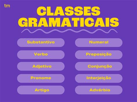 Classes Gramaticais 10
