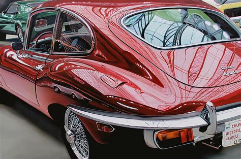 Classic Car Paintings Canvas