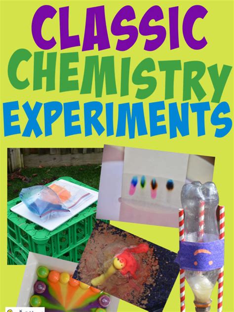 Classic Chemistry Experiments Rsc Education Science Experiments With Chemicals - Science Experiments With Chemicals