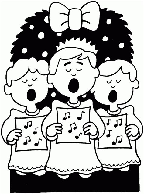 Classic Christmas Coloring Pages Singing Christmas Carols A Christmas Carol Coloring Pages - A Christmas Carol Coloring Pages