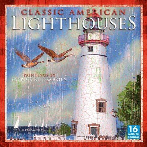 Full Download Classic American Lighthouses 2014 Wall Calendar 