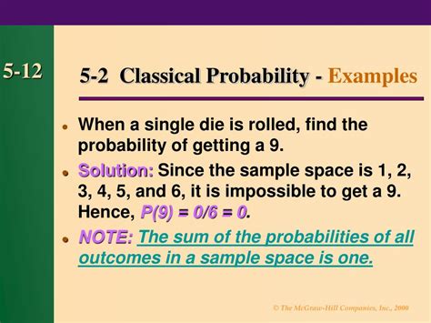 Classical Probability Examples With Solutions
