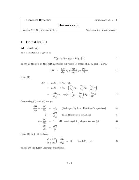 Download Classical Mechanics Goldstein Solutions Chapter 8 