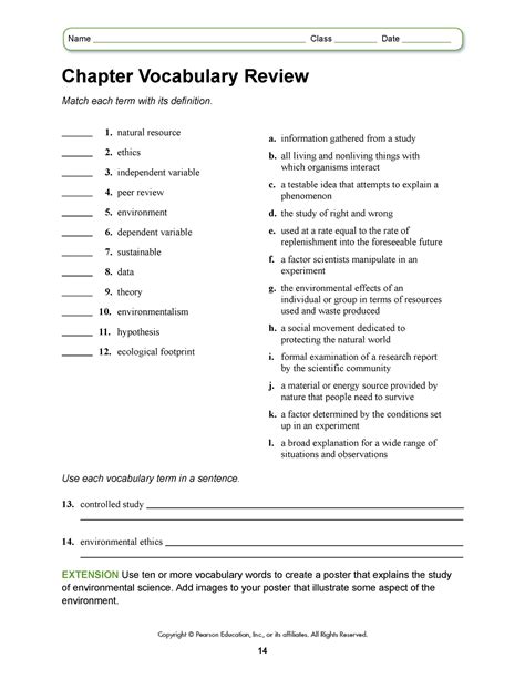 Full Download Classification Chapter Vocabulary Review 