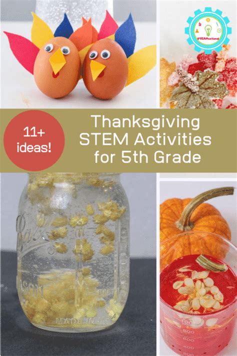 Classroom Friendly Thanksgiving Stem Activities For 5th Grade Stem Activities For Fifth Grade - Stem Activities For Fifth Grade