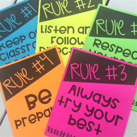 Classroom Rules For Fifth Grade Lala Life Fifth Grade Rules - Fifth Grade Rules