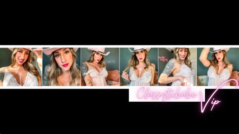 classytxbabe OnlyFans leaked content