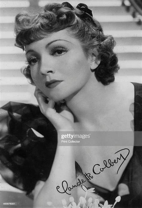 Claudette Colbert Actress