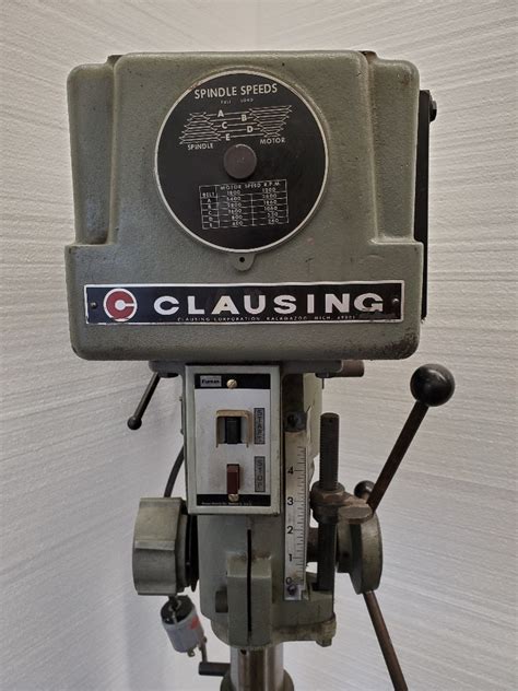 Clausing Drill Press Manual 1660