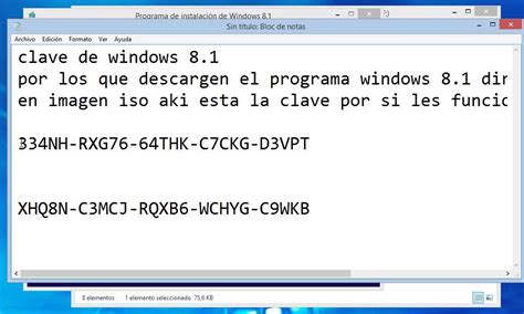 Clave Windows 8