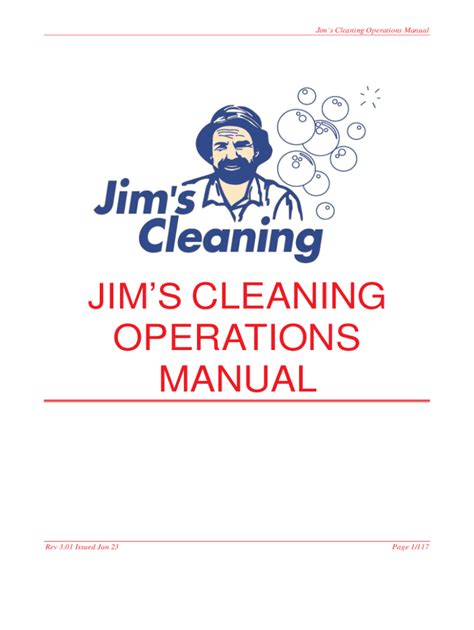 Cleaning Operations Manual