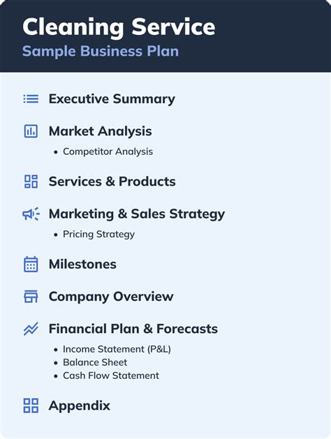 Cleaning Services Business Plan Example