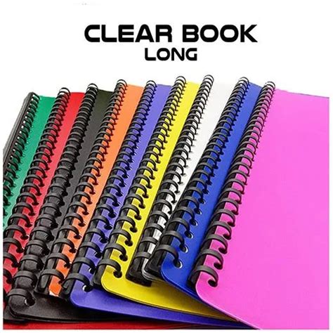 Clear Book Long