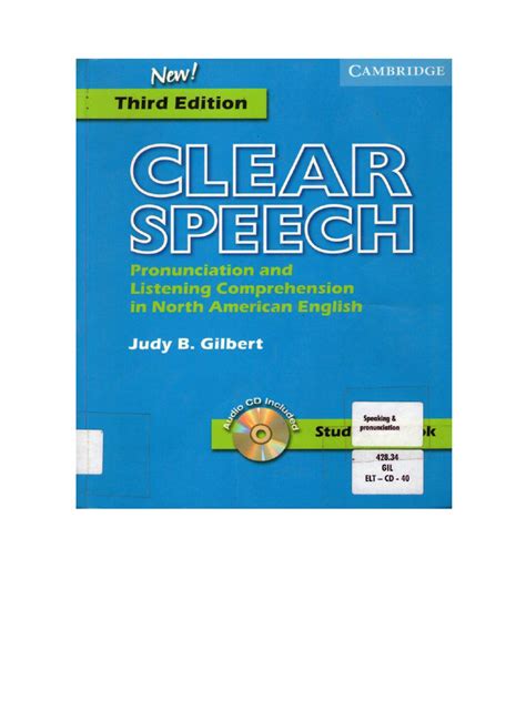 Clear Speech 3rd Edition