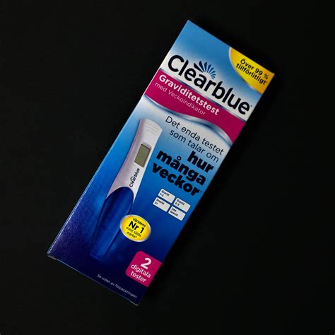 clearblue graviditetstest digital