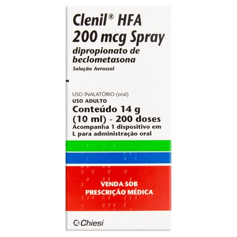 clenil hfa 200 mcg