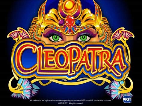 cleopatra ii slot machine free play zpwg