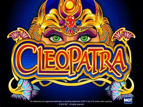Cleopatra online pokies game interface