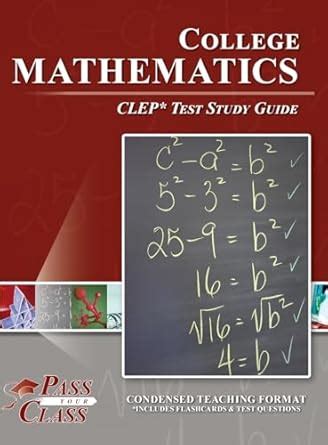 Full Download Clep College Mathematics Study Guide 