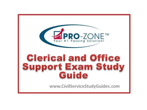 Read Online Clerical Support Exam Study Guide 