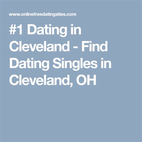 cleveland dating websites