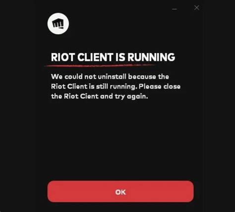 Client Riot En Cours D'execution
