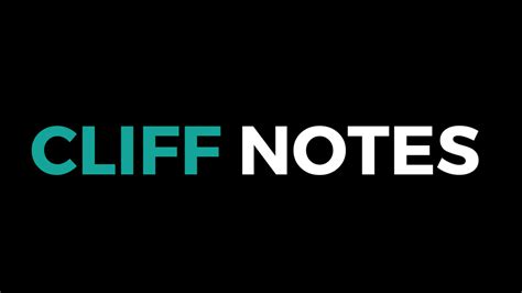 Cliff Notes For Lessons In Chemistry
