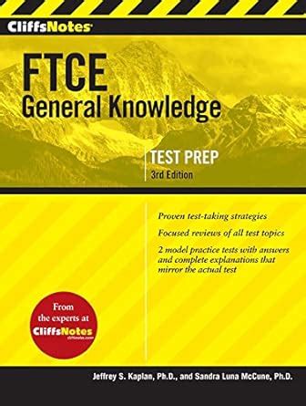 Read Cliffsnotes Ftce General Knowledge Test 3Rd Edition 