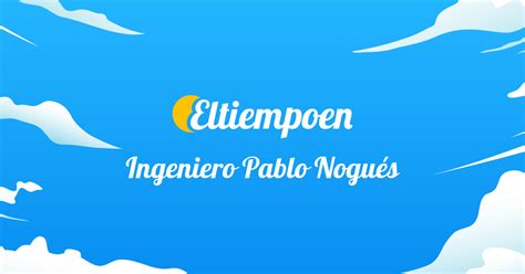 Clima Pablo Nogues