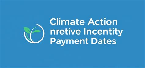 Climate Action Incentive Payment Dates Ontario
