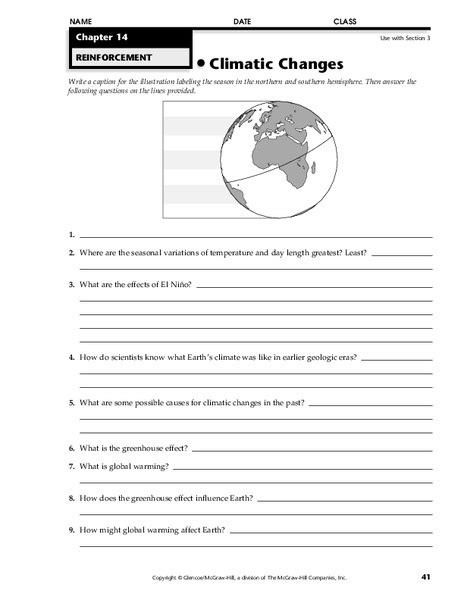 Climate Change Worksheet High School   Pdf Lesson Plan Global Warming Pbs - Climate Change Worksheet High School